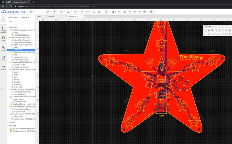 Add More Components Until the Design Is Complete, Rotate As Necessary