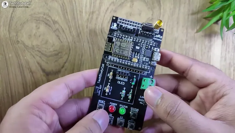 Solder All the Components on PCB
