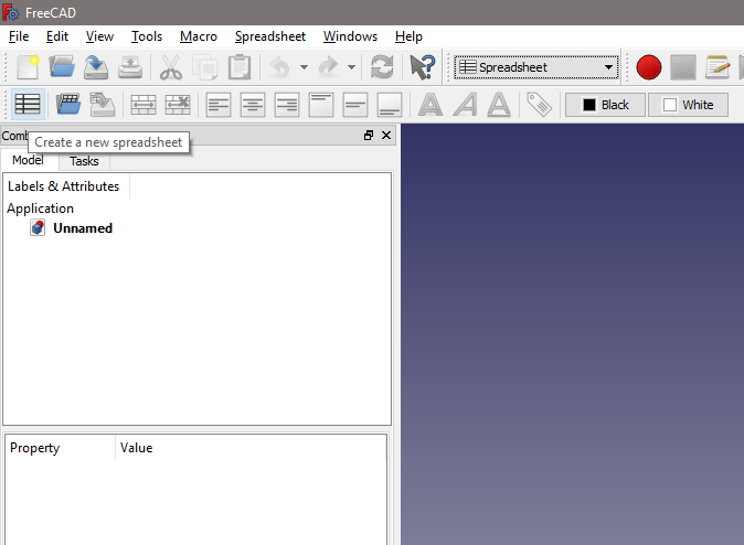 Adding Parametric Spreadsheet - Steps 1&2