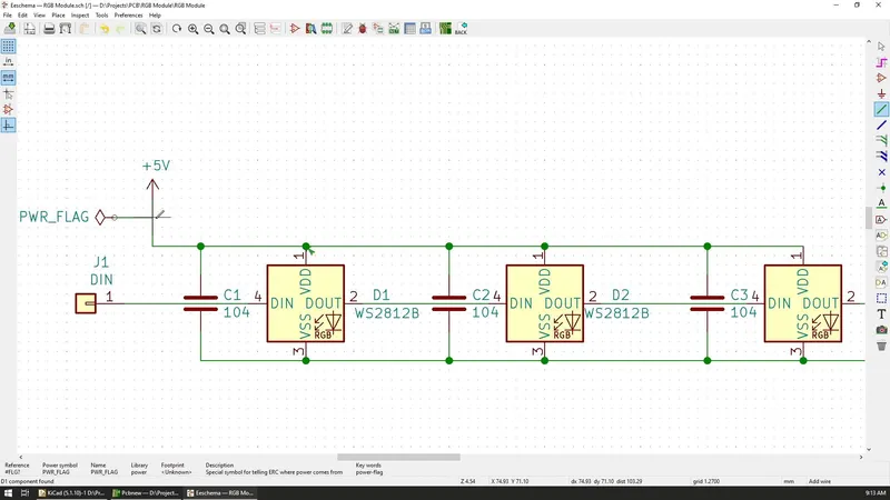 Creating the Schematic