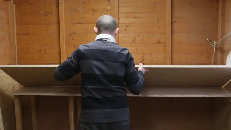 Fit the Work Surface in Place