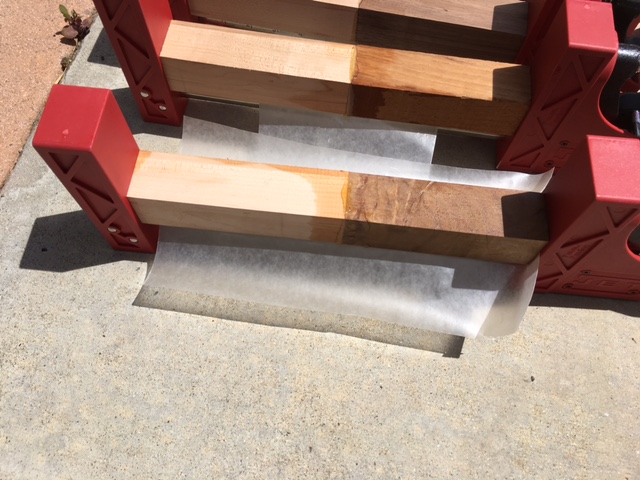 Gluing the Wood Together