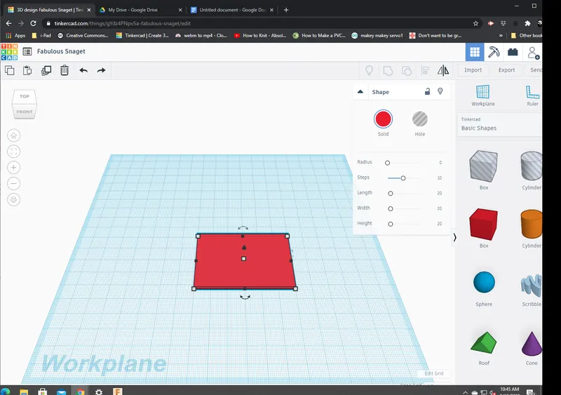 ​Create a Flat Surface for the Mirror