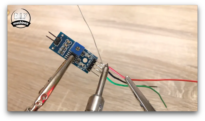 Connect Moisture Sensing Components Together