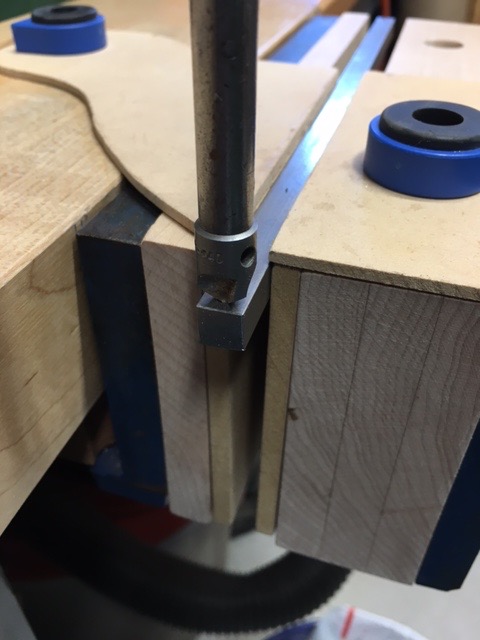 Tapping the SS Bar With a 8-32 Tap