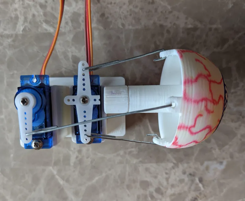 Home Your Servos and Finish the Eye Mechanism