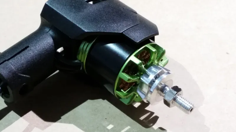 Attach the Motors to the Motor Mounts