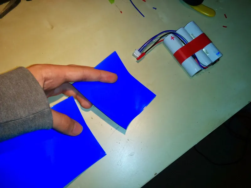 Add Tape and Shrink-wrap