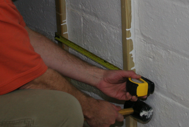 Putting in the Uprights