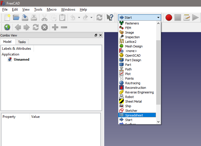 Adding Parametric Spreadsheet - Steps 1&2