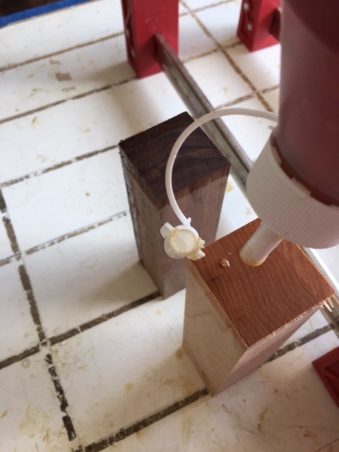 Gluing the Wood Together