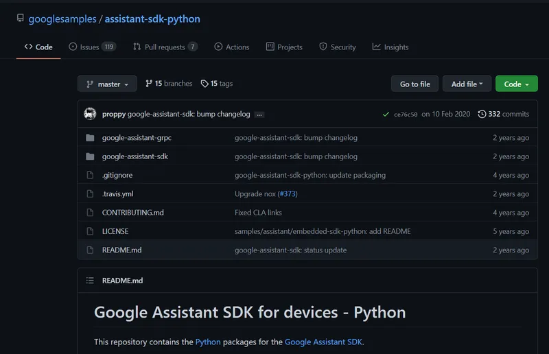 Modifying Pushtotalk.py