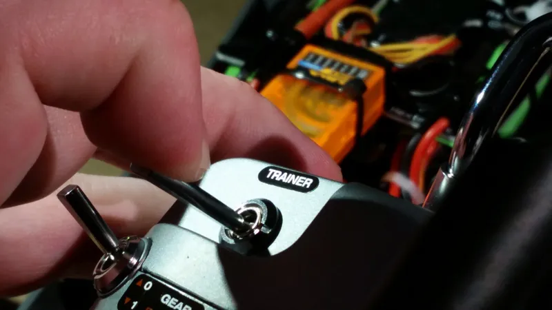 Bind the Radio Transmitter to the Receiver