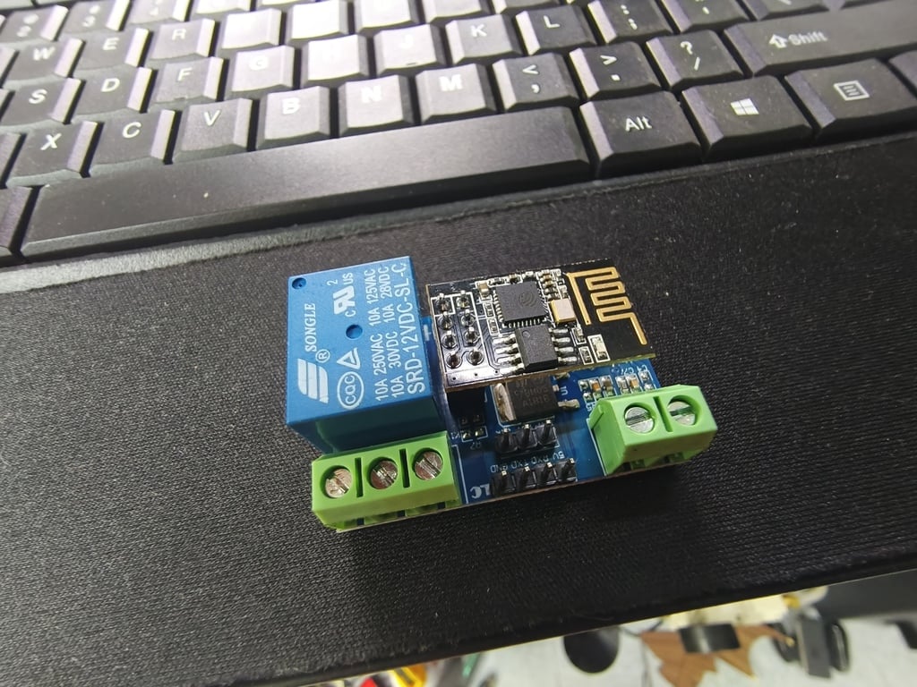 ESP 01S / ESP8266 Relay Module Bottom Cover