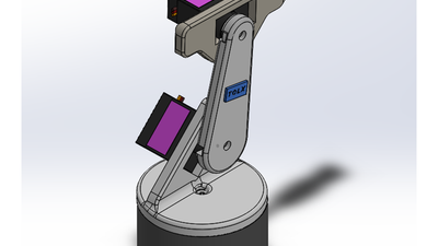 Simple Robotic Arm 3 DOF