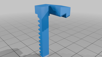 Remixed gripper for https://www.thingiverse.com/thing:6313449 Robot Arm