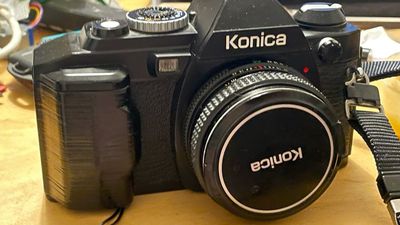 Phantom battery for DSLR Konica FS-1