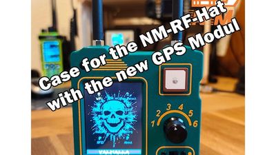 Case for the CYD with the NM-RF-Hat from NMTech new GPS modul