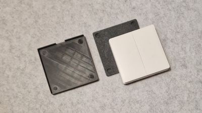 Magnetic Wall Mount for Aqara Wireless Switches (single)
