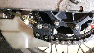 Scottoiler mount for Kawasaki KLE 500 1991-2007