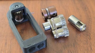 Markforged Mark One, Two, and Onyx Gen 1 Extruder Upgrade to Geared Drive