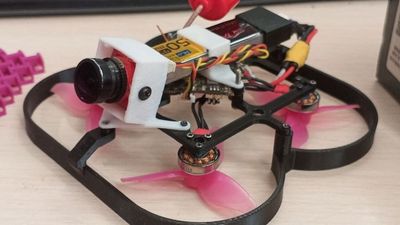 Zephyr4 cinerace FPV frame