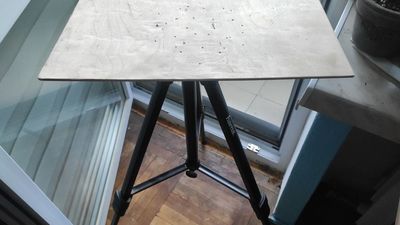 Camera stand tripod desk mount screwed M6x1.25 standing desk treadmill