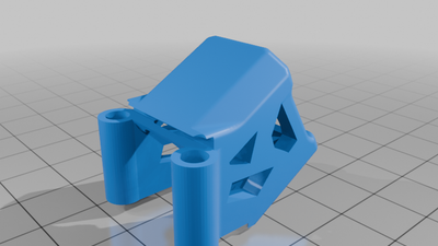 O4 lite wide angle camera mount for MP 3 inch drone - thicker