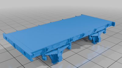 LMS 9' wagon chassis with J hanger suspension