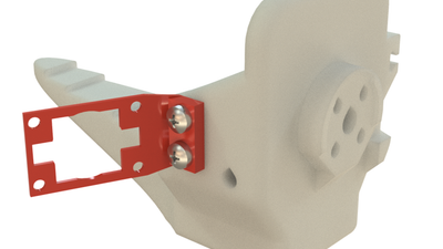 Wrist camera mount for SO-ARM101 robotic arm (fits IMX335 5MP USB Camera)
