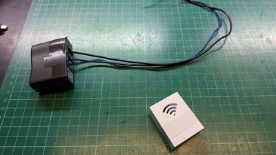 ESP32 TTGO T7 Case - WiFi Logo & Clean Lid Remix
