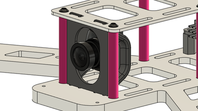 QAV250 19x19 Camera mount (Runcam Phoenix 2 SP V5 and others)
