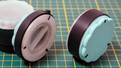 Minimalistic Fujifilm X-mount lens and camera caps