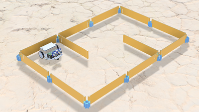 Modular Customizable Robot Maze Kit & MojoBot Chassis