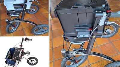 TRIONIC Walker 14 L-BOXX Rollator Mount