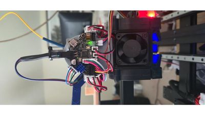 EBB36 Toolhead Mount Bracket for Ultra-Lite LK5 Pro Satsana-Style Toolhead - INCLUDES 4010 Cooling Fan Mount!