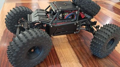 INJORA Nylon Rock Buggy spare tire mount