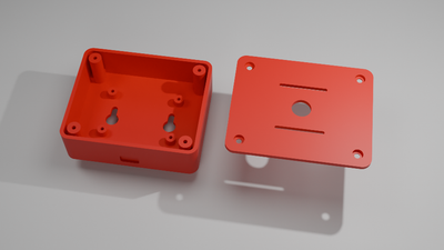 Sensor & IoT Wall Enclosure – Customizable PCB Case STL