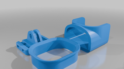 Universal thumb pro 4k FPV mount