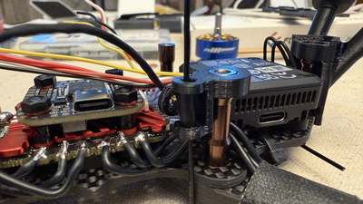ELRS Antenna Mount Vertically on a 6.2mm Post