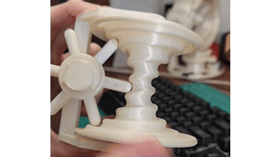 180-degree Globoid Gear Drive