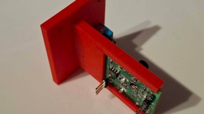 MODEL RAILWAY SERVO TESTER W/ TOGGLE SWITCH MOUNT