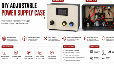 DIY Adjustable Power Supply Case