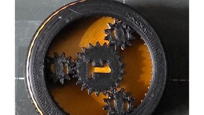 Print-in-Place Planetary Gear Spool Cap ⚙️