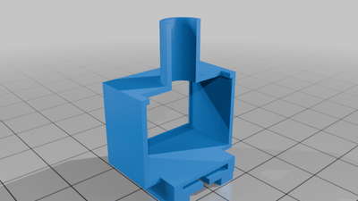 Case and mount for AKK 5.8G 40CH VTX and FMS clip