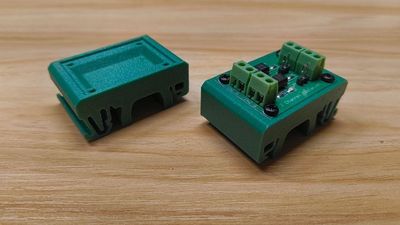 Dual PC817 Optocoupler Module Din Rail Mount