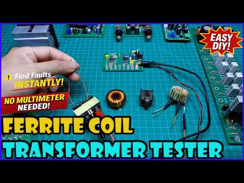 DIY Ultra Sensitive Ferrite Coil Tester – Detect Shorted Turns Instantly | JLCPCB